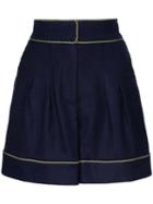 Peter Pilotto Stretch Tailored Shorts - Blue