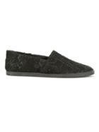 Martha Medeiros Lace Espadrille - Black