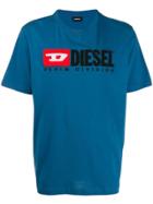 Diesel Logo Patch T-shirt - Blue