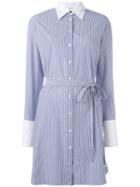 Rag & Bone Striped Shirt Dress, Women's, Size: Xs, White, Cotton/silk