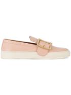 Bally Buckled Slip-on Loafers - Pink
