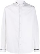 Philipp Plein Spread Collar Cowboy Shirt - White