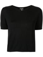 Chanel Vintage Cropped T-shirt - Black