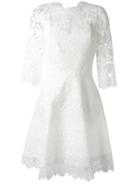 Ermanno Scervino Lace Dress, Women's, Size: 40, Nude/neutrals, Cotton/acrylic/polyester