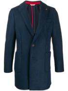 Manuel Ritz Darted Coat - Blue