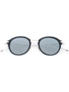 Thom Browne - Round Frame Sunglasses - Men - Acetate/glass - 50, Grey, Acetate/glass