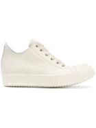 Rick Owens Mid-top Sneakers - White