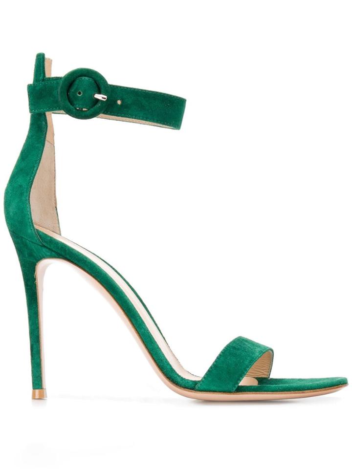 Gianvito Rossi Ankle Strap Sandals - Green