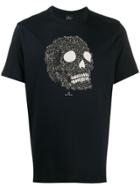 Ps Paul Smith Skull Print T-shirt - Blue