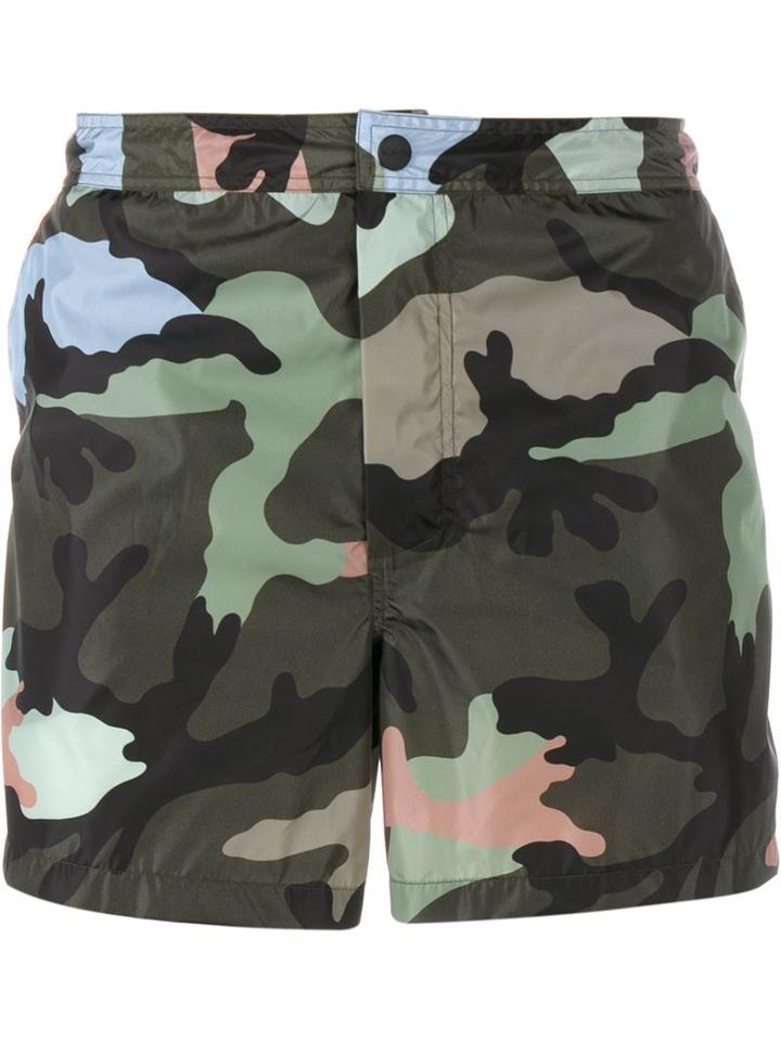 Valentino Camouflage Swim Shorts