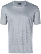 Emporio Armani Logo Design T-shirt - Grey