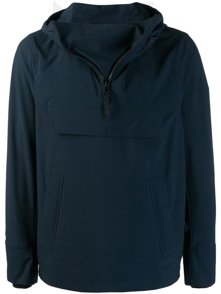 Woolrich Hooded Anorak Jacket - Blue