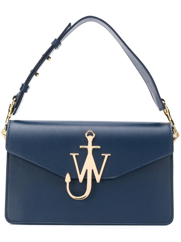 Jw Anderson Logo Purse - Blue