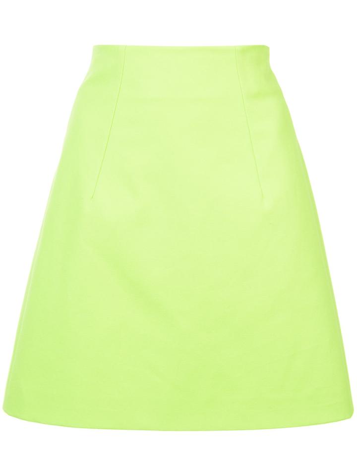 Delpozo A-line Skirt - Green
