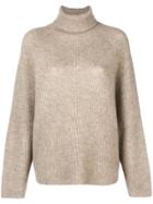 Gabriela Hearst Gurley Polo Neck Jumper - Nude & Neutrals