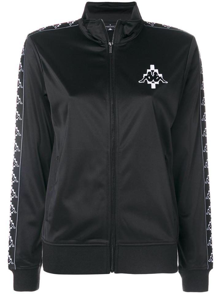 Marcelo Burlon County Of Milan Kappa Track Jacket - Black