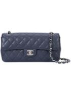 Chanel Vintage 'eastwest' Shoulder Bag, Women's, Black