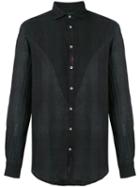 Massimo Alba - 'canary' Shirt - Men - Linen/flax - M, Green, Linen/flax