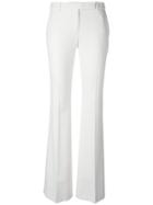 Alexander Mcqueen Flared Trousers - White