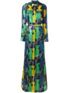 Lanvin Maxi Shirt Dress, Women's, Size: 38, Silk/polyamide