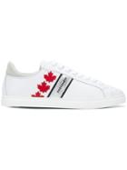 Dsquared2 Maple Leaf Sneakers - White