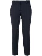 Ines De La Fressange Cropped Tailored Trousers - Blue