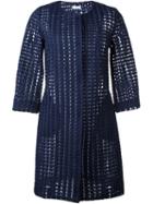 P.a.r.o.s.h. 'plastic' Coat, Women's, Size: Medium, Blue, Polyester