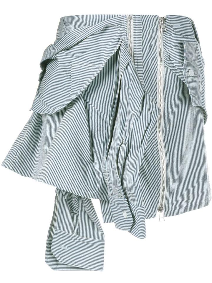 Faith Connexion Striped Shirt Skirt
