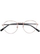 Stella Mccartney Eyewear Round Glasses - Metallic