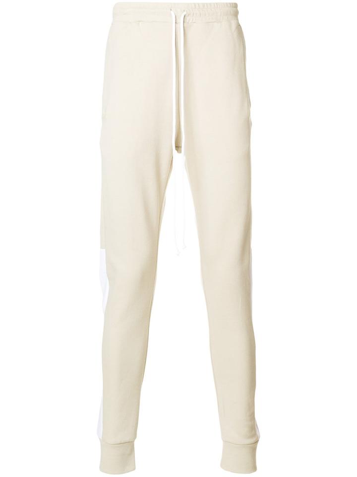 Lost & Found Rooms - Slim-fit Sweatpants - Men - Cotton - M, Nude/neutrals, Cotton