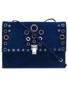 Proenza Schouler Large 'lunch' Clutch - Blue
