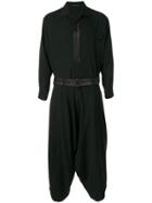 Yohji Yamamoto Belted Coat - Black