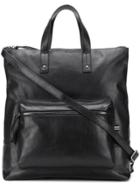 Green George Top-handle Backpack - Black