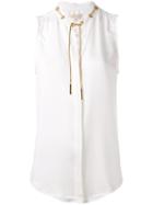 Michael Michael Kors - Classic Blouse - Women - Silk - M, White, Silk