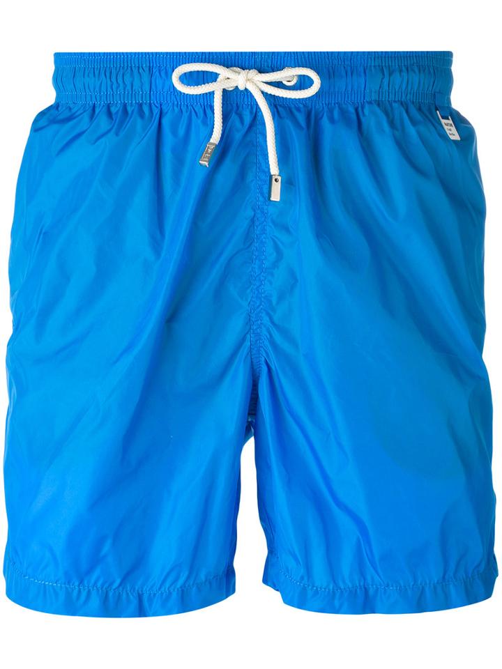 Mc2 Saint Barth - Swim Shorts - Men - Polyamide/spandex/elastane - Xxl, Blue, Polyamide/spandex/elastane