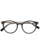Salvatore Ferragamo Eyewear Round-frame Optical Glasses - Black