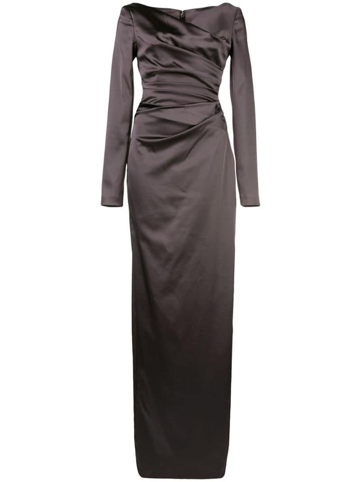 Talbot Runhof Komoe Gown - Brown