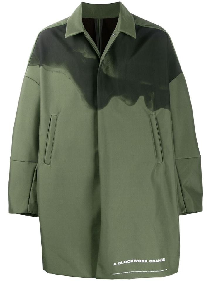 Undercover A Clockwork Orange-print Coat - Green