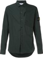 Stone Island Shirt Jacket, Men's, Size: Xxl, Green, Cotton/polyamide