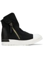 Cinzia Araia Zipped Flat Sneakers - Black