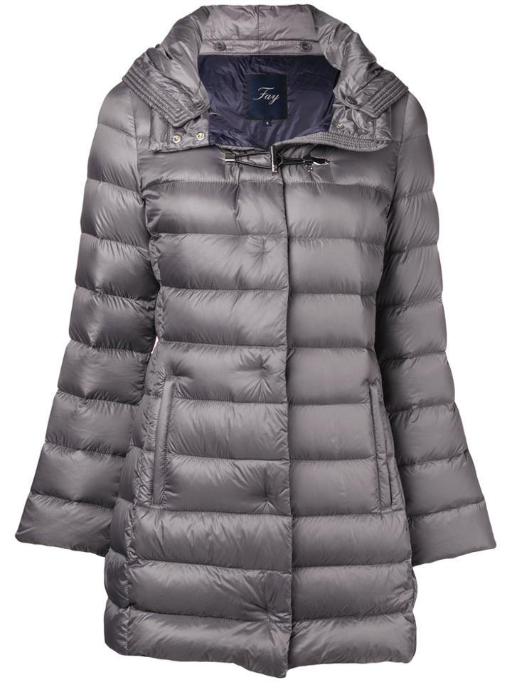 Fay Padded Coat - Grey