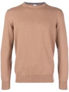 Eleventy Cashmere Sweater - Nude & Neutrals