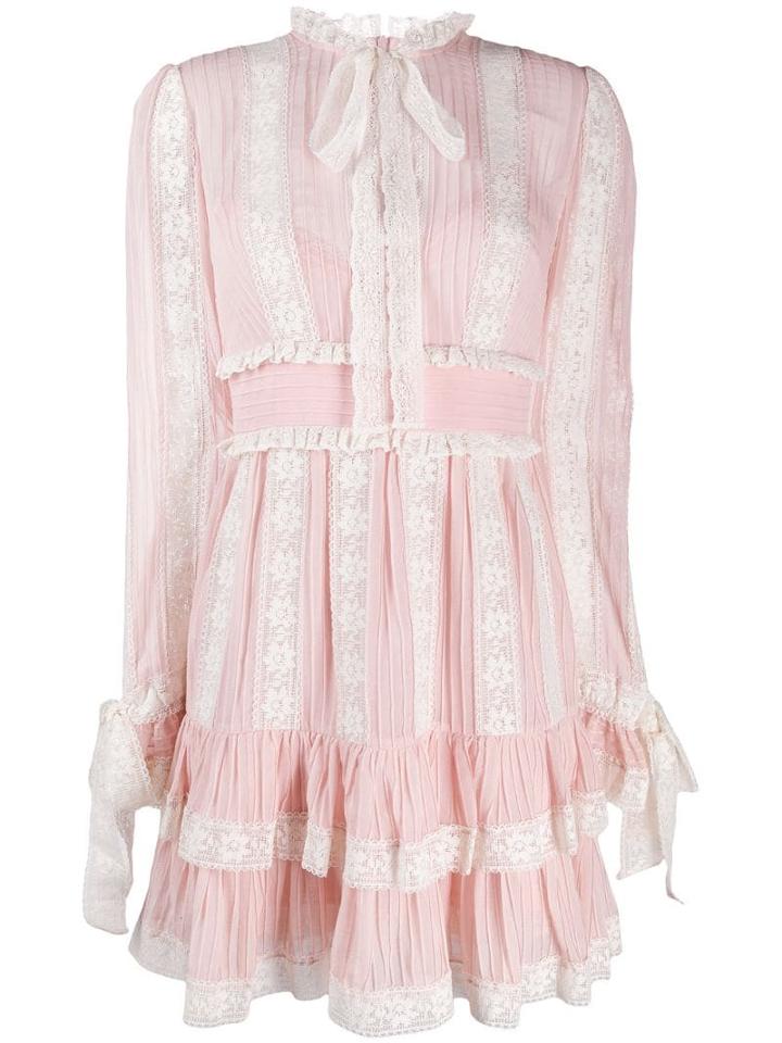 Zimmermann Short Verity Dress - Pink