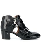 Laurence Dacade Multiple Buckle Ankle Boots - Black