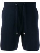 Ron Dorff Fine Knit Shorts - Blue