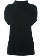 Vince Cowl Neck Sweater, Women's, Size: Xs, Black, Cashmere/wool