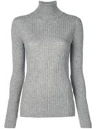 Alex Mill Knitted Roll-neck Jumper - Grey