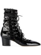 Liudmila Black Patent Drury Lane 50 Boots