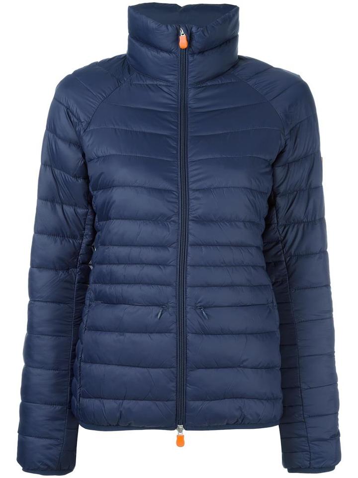 Save The Duck Puffer Jacket, Women's, Size: 1, Blue, Nylon/polyester
