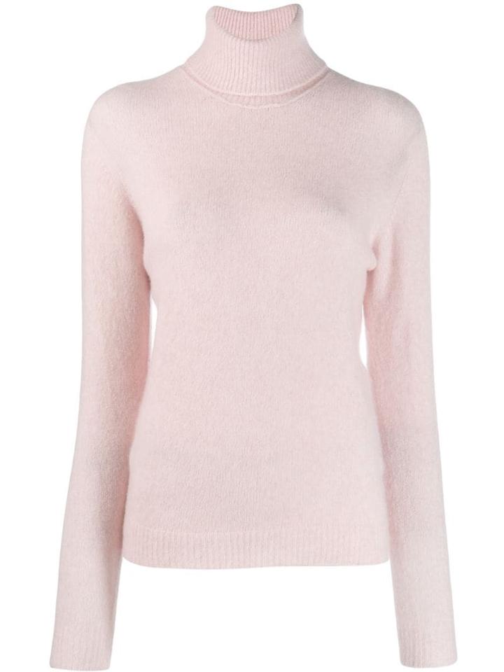 Roberto Collina Roll Neck Jumper - Pink